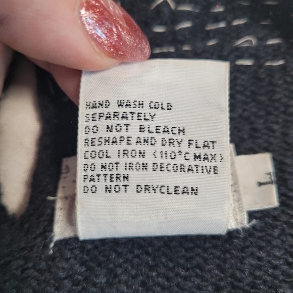 VTG Silk/Angora/Lambs Wool Preferred Classix Sequinned Evening Fancy Sweater L - Picture 7 of 8